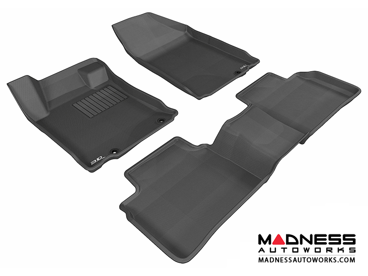 Nissan Altima Sedan Floor Mats (Set of 3) Black by 3D MAXpider